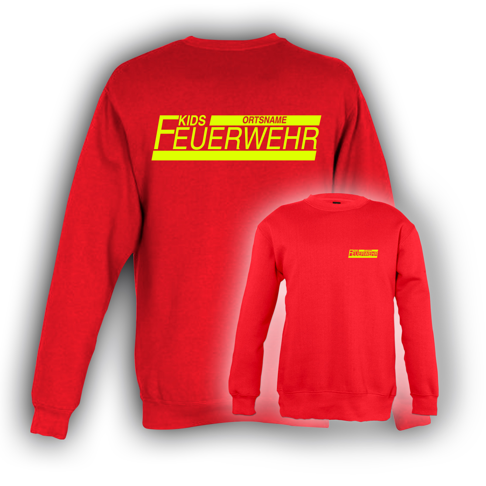 Feuerwehr rot Kinder Sweatshirt 